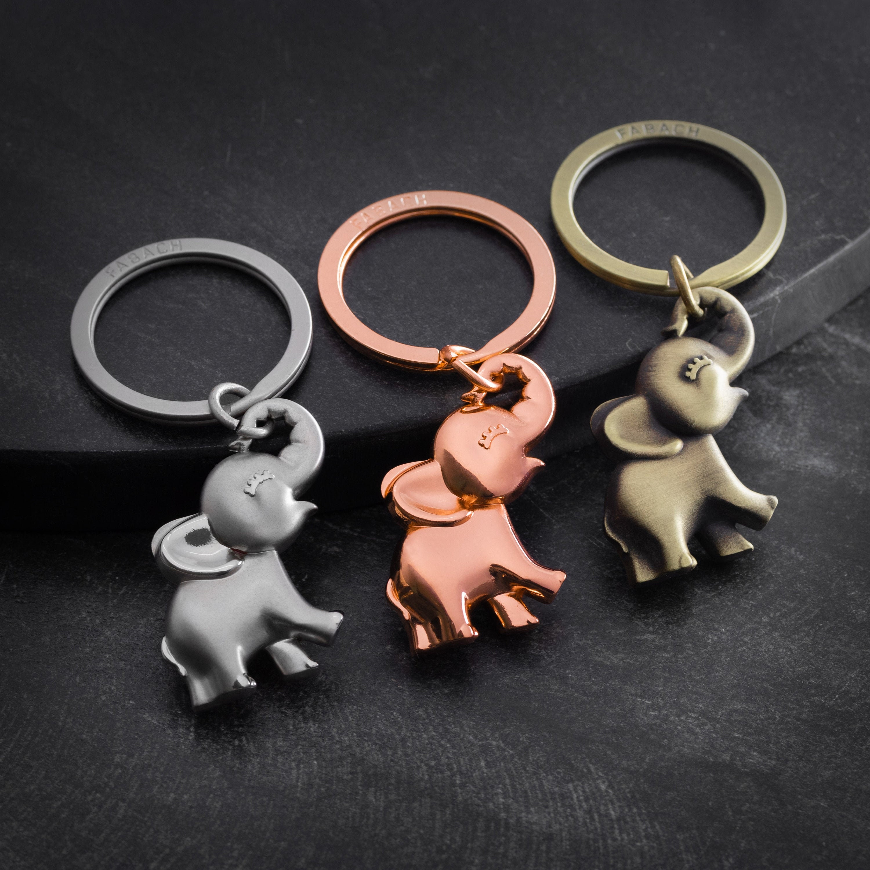 Elefant Schlüsselanhänger Jumbo Süßer Elefant Glücksbringer | Etsy