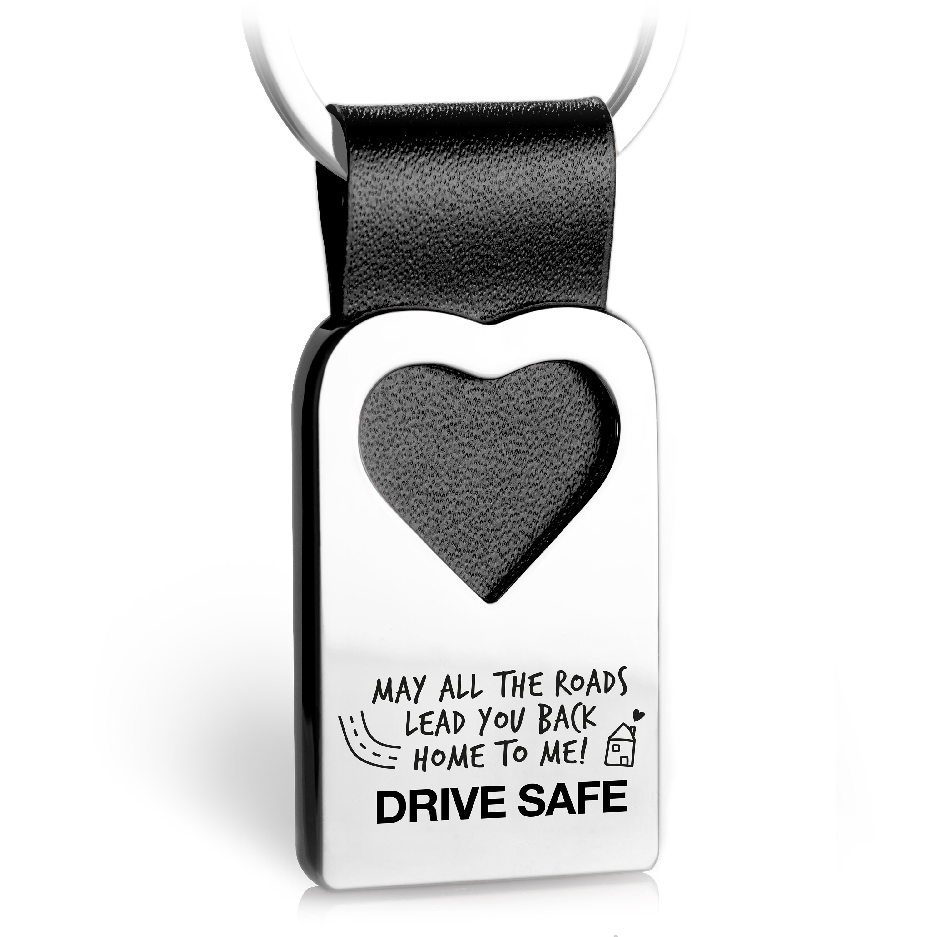 Schlüsselanhänger personalisiert, Drive Safe, Auto, Schutzengel, Fahr  vorsichtig, Glücksbringer, Autoreise, Geschenk Mann, Geschenk Frau