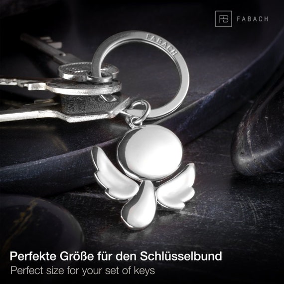 Schutzengel für das Auto (für Sonnenblende)  Handschmeichler, Glücksbringer,  Schlüsselanhänger