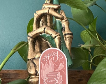 Spicy Book Club Sticker | Matte Vinyl Waterproof Sticker