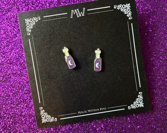 Loja de Vestidos Mágicos Suco de Abóbora Mini Pin Duo | Preenchimento de Quadro
