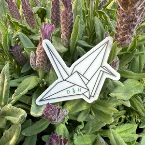 Adesivo in vinile Dramione Paper Crane / Adesivo opaco Bookish Reader Kindle Mini