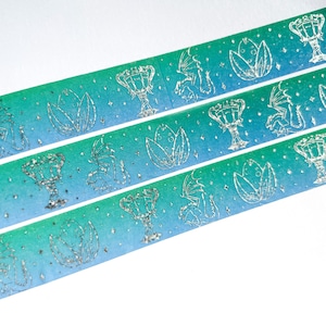 Wizard Tournament Foiled Washi Tape | 15mm Craft Tape