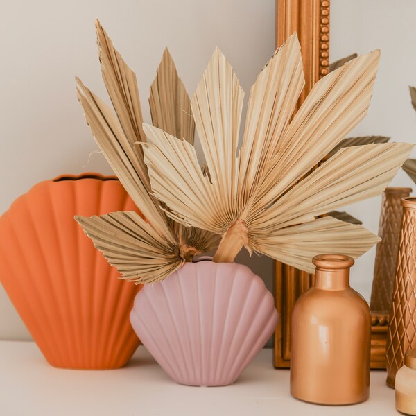 Orange Vases Etsy