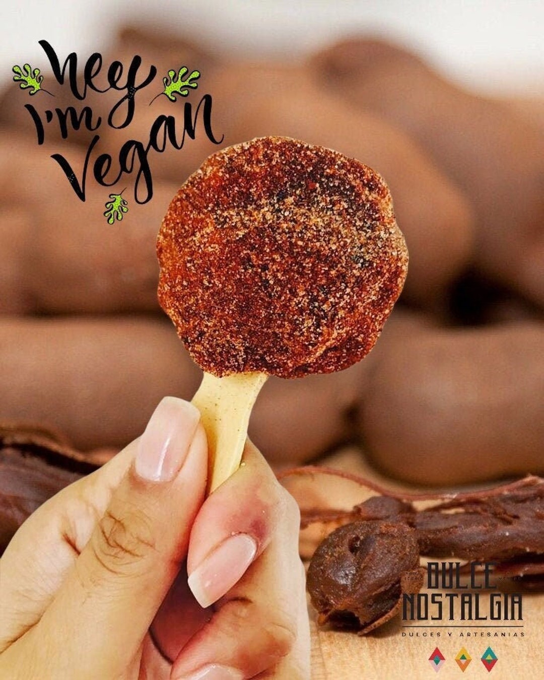 Vegan Snoep Tamarinde Bal Zelfgemaakt 70 Gr 2 5oz Lolly Etsy Nederland
