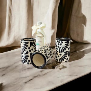 Black Ivory  Shot Glass Talavera Pottery, Bachelorette Party Weekend Glass, Bridesmaid Shot Glasses, Wedding Party Gifts, Gift for Him