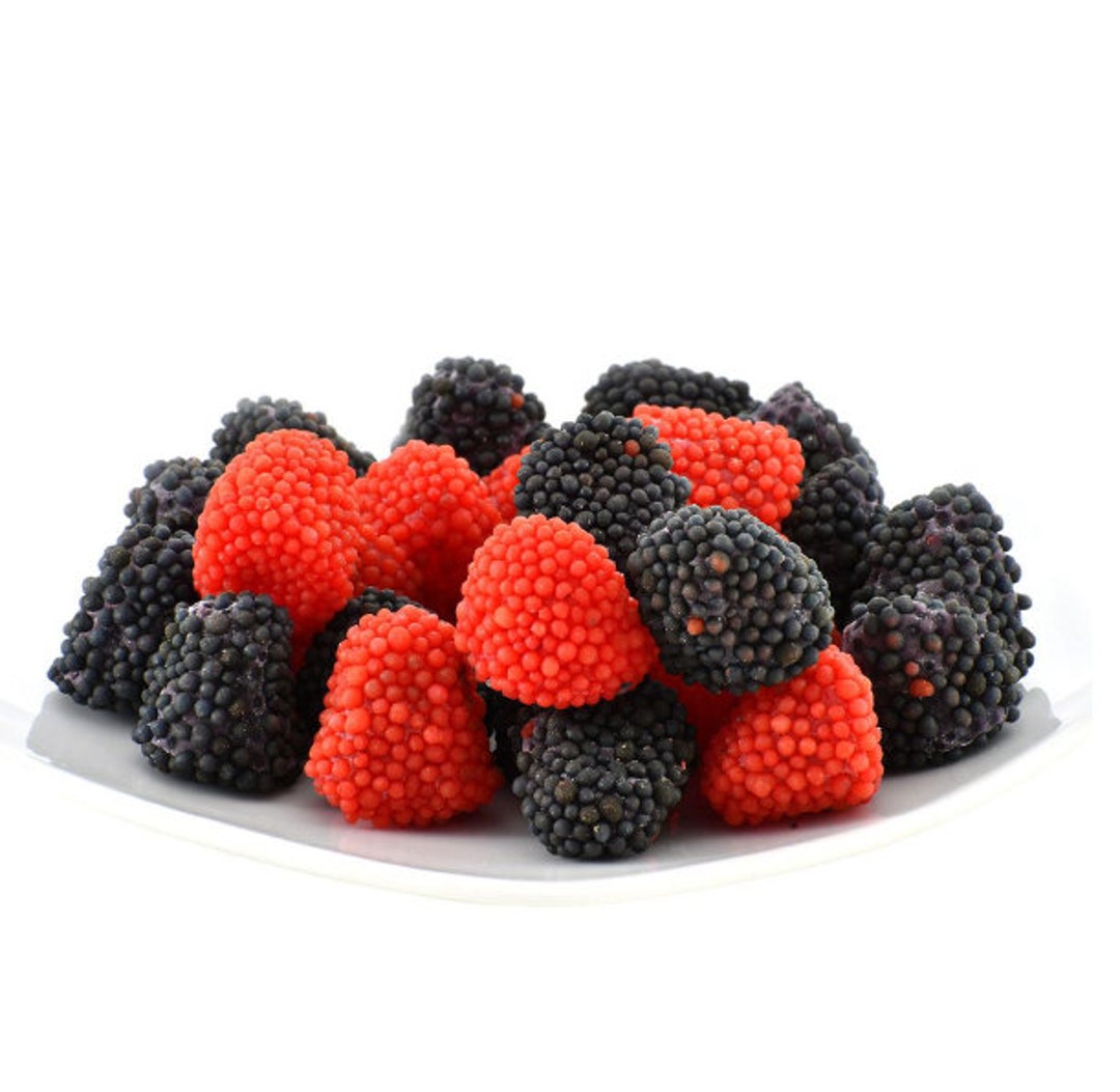 Strawberry Candy Blackberry Candy Berry Gummy, Gourmet Candy, Mexican