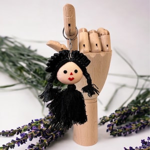 Muñecas Lele Pom Pom mexikanische Quaste Dekor Tasche Charme Geldbörse Charme Rückspiegel Zubehör, mexikanische Schlüsselanhänger - Lele Puppe Schlüsselanhänger