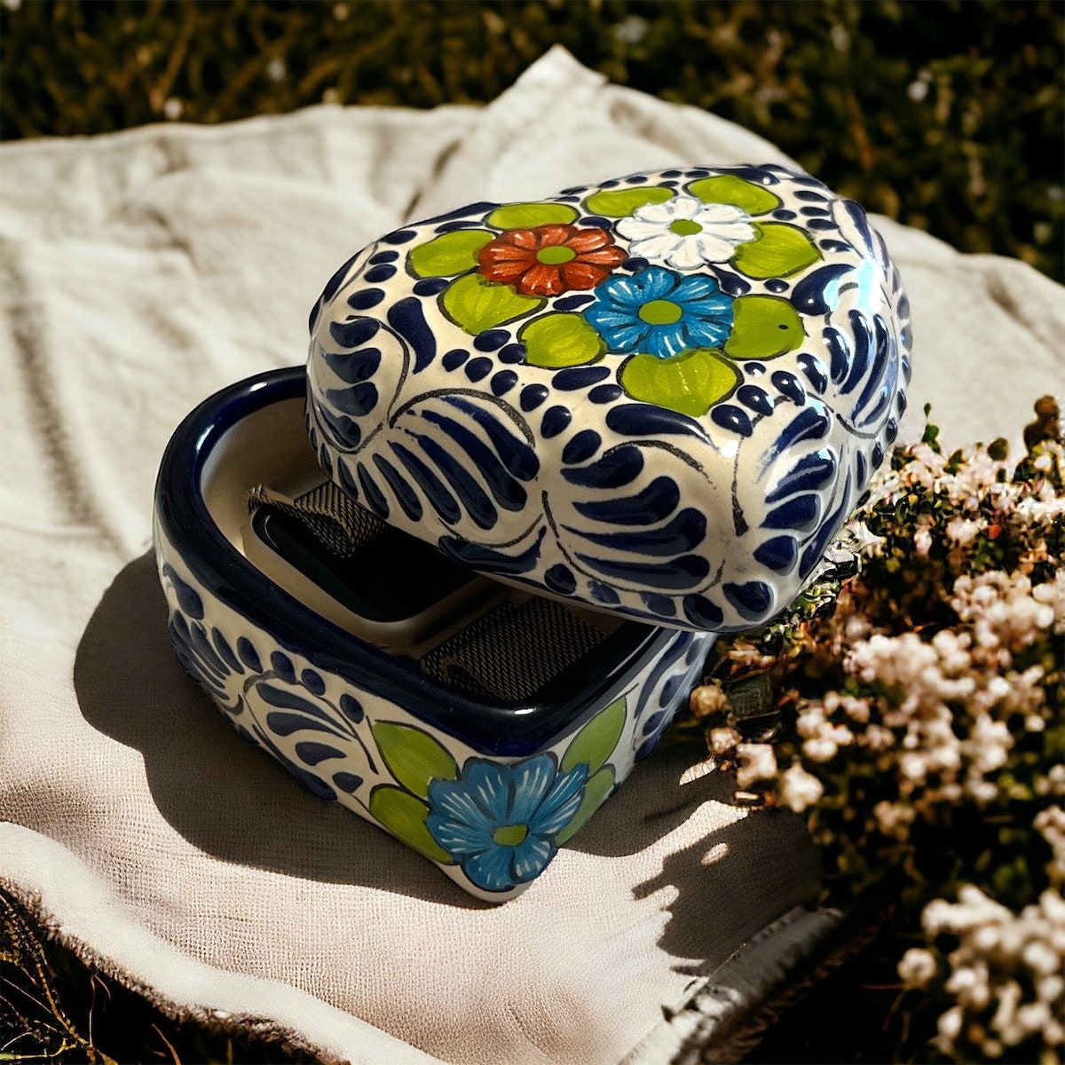 Talavera Pottery Heart Jewelry Box, Handmade Ceramic Jewelry Box, Bridesmaid Jewelry Box, Heart Shaped Jewelry Box, Heart Shaped Jewelry Box - Etsy