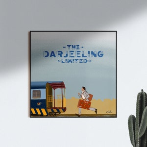 Wes Anderson — The Darjeeling Limited Poster