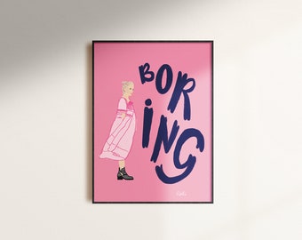 Villanelle 'Aburrido' — Impresión digital