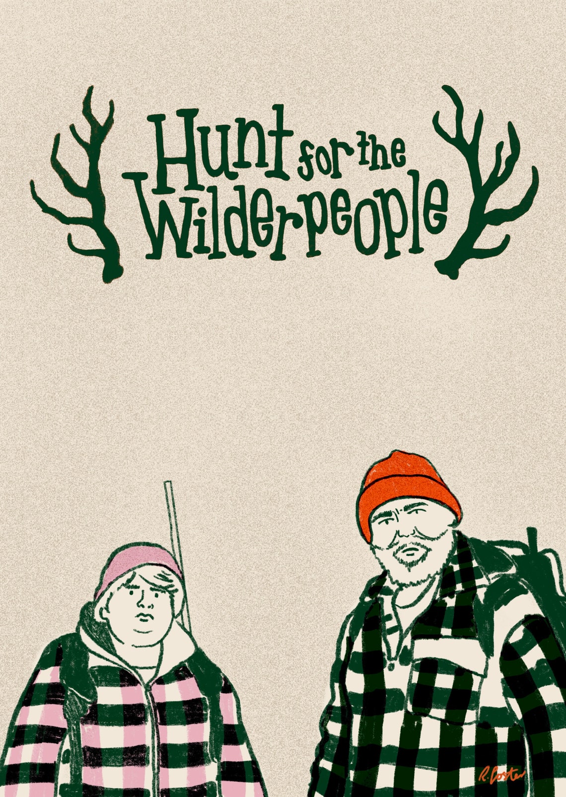 Hunt for the Wilderpeople Art Print Poster Etsy