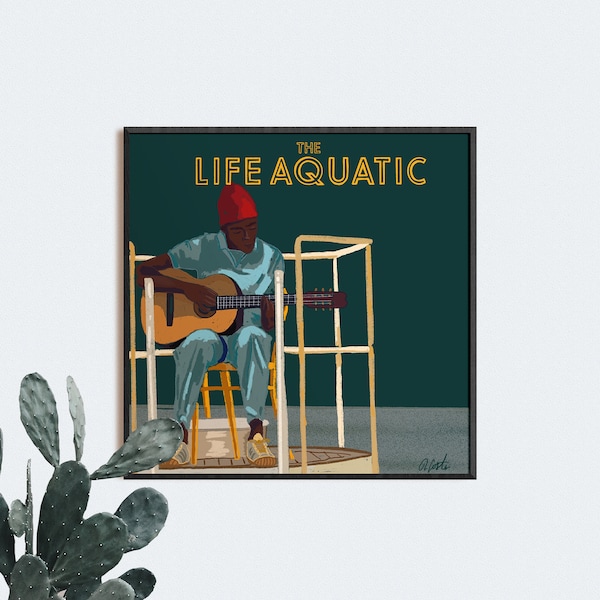 Wes Anderson — The Life Aquatic Poster
