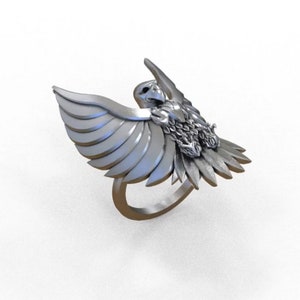 ring 3d model stl 3d file ring Jewelry/ STL file for 3D printing/CNC/3D jewelry/jewelry STL Shaman&#39;s rings