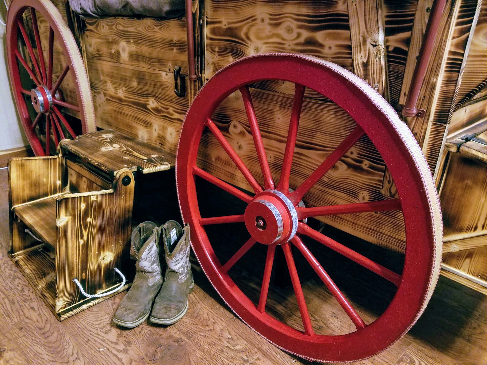 Goodnight Wagon Pioneer Wagon Twin Bed Etsy