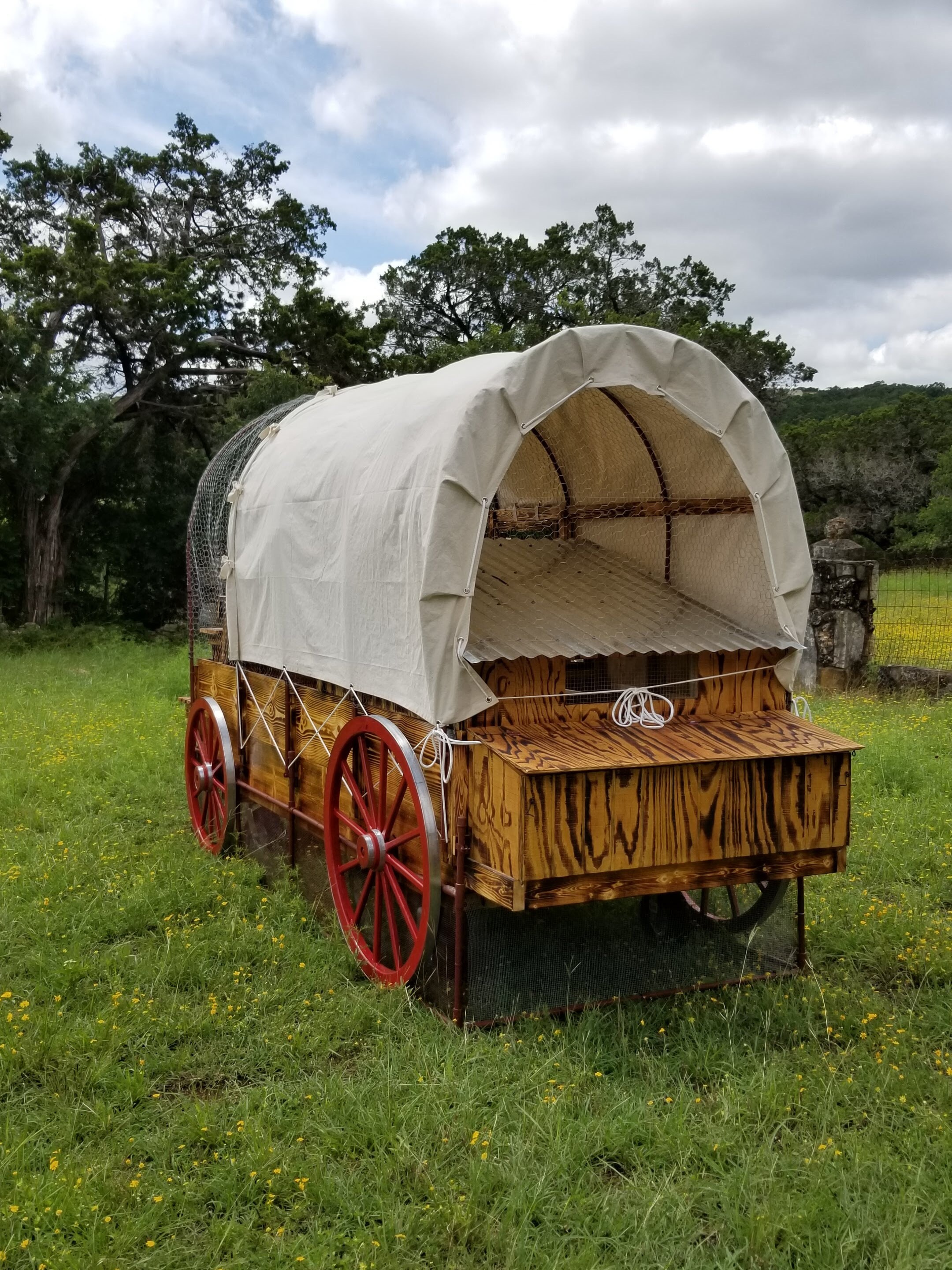 Upper Trail Pioneer Wagon Chicken Coop & Tractor Etsy