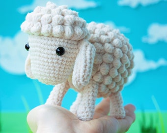 Arnáki The Sheep PDF Digital Pattern Crochet Pattern Amigurumi Sheep Crochet Easter Lamb Easter Lamb Easter