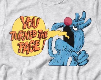Je hebt de pagina omgeslagen!! T-shirt grappig kinderboekcitaat