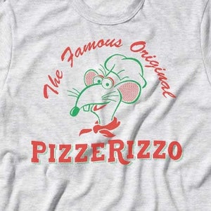 Pizza Rizzo PIZZERIZZ0 T-shirt ~The Famous Original Pizza Shirt ~ Womens Mens Adult Boys Girls Youth Cute Shirt ~