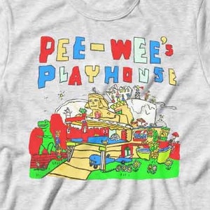 Pee-Wee  House T-Shirt Funny Gift~Great 80&#39;s Adventure Tee ~ Adult - Girls ~ Boys Youth Sizes