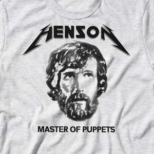 Henson Master Of Puppets T-shirt ~ Mashup ~ Children&#39;s Adults Womens Mens Unisex Girls Boys Youth Cute T Shirt