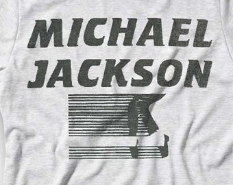 Vintage Style MJ 80s Moon walk Dance T-shirt ~ Music Tee