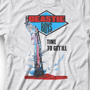 B Boys T-shirt ~ Get Ill ~  Airplane Jet Old School Hip Hop ~ Authentic 80s Graphic ~ Band Shirt ~ Mens Womens  Kids Boys Girls