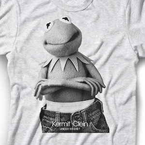 Kermit Clein T-shirt ~ Tv Show Movie Tee ~ Kinderen Volwassenen Dames Heren Meisjes Jongens Jeugd Schattig Show Shirt Kermit Clein Onder Waar?