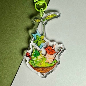 Korok The Legend of Zelda - Double Sided Acrylic Keychain