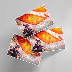 Aki Kon - 7&quot; x 5&quot; Art Print