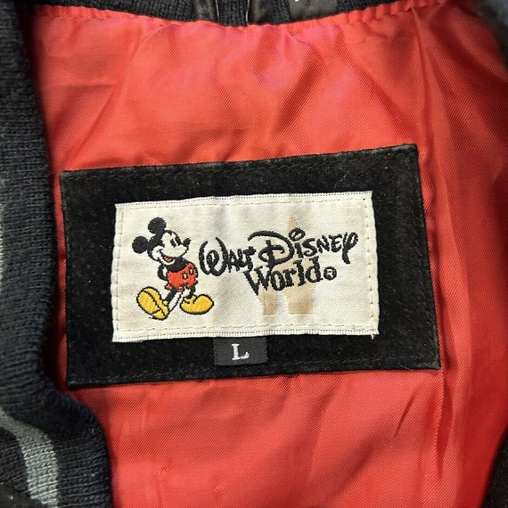 Vtg 2000 Walt Disney World Fantasia Suede Leather… - image 3