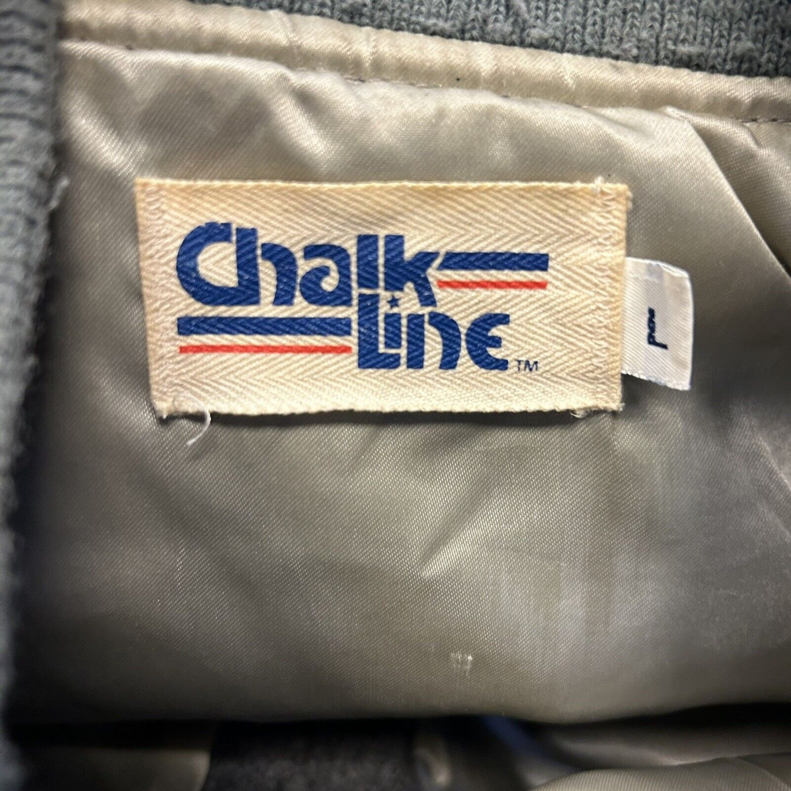 Vtg 80's Chalk Line La Los Angeles Kings Gray Wool White Etsy