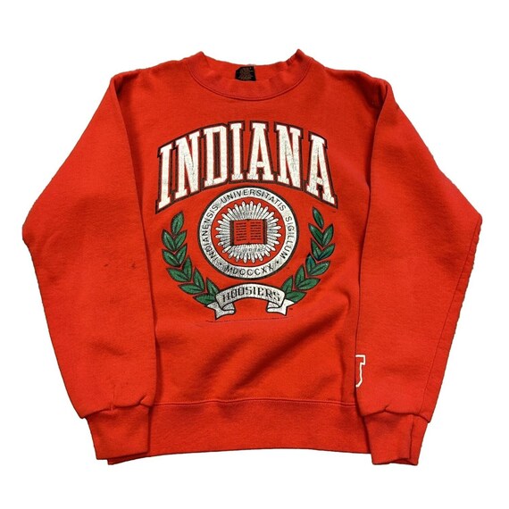 Vtg Indiana Hoosiers Red Pullover Crewneck Sweats… - image 1