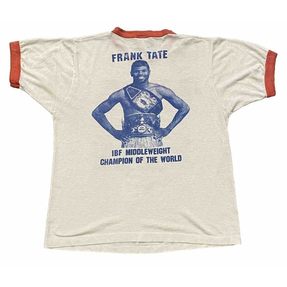 Vtg 80's Frank Tate Middleweight Champion Boxing … - image 1