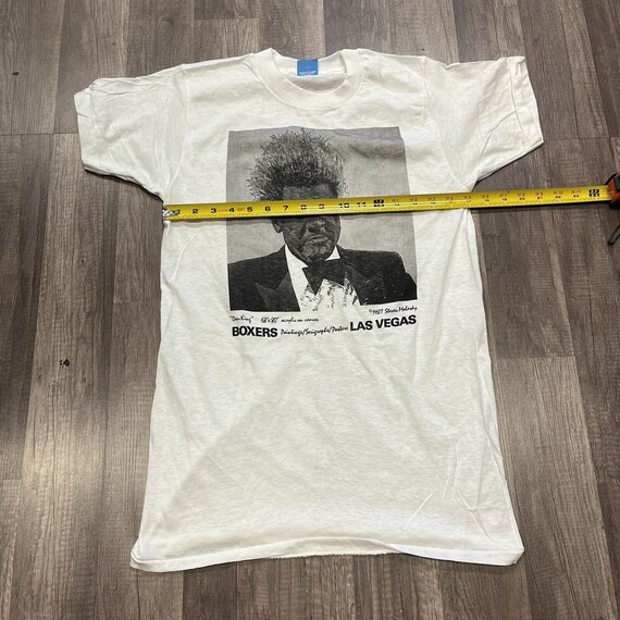 Ds New Vtg 1981 Don King Boxing T-shirt White Scr… - image 4