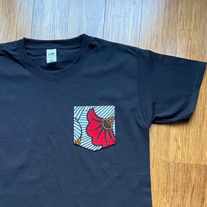 Black T-shirt with Wax pocket