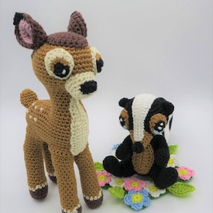 Patron Crochet Amigurumi Bambi Cerf Mouffette