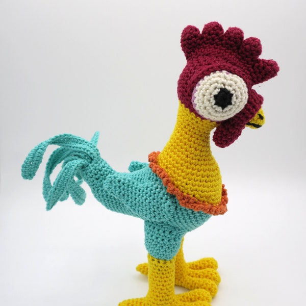 Amigurumi Anleitung Häkeln Hahn Heihei