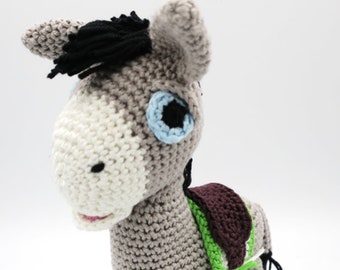 Amigurumi Crochet Pattern Donkey Emil