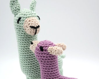 Amigurumi pattern crochet llama