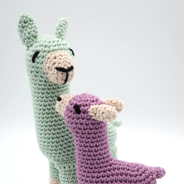 Amigurumi pattern crochet llama