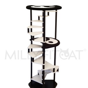 Cat Tree, Double Perch 15 Step Stairs, Best Cat Tower 2023,