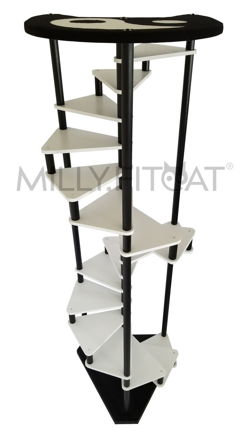 Cat Tree, 18 Step Spiral Tower, Best Cat Furniture Idea, Cat Climbing Exercise Ladder 2023 image 2