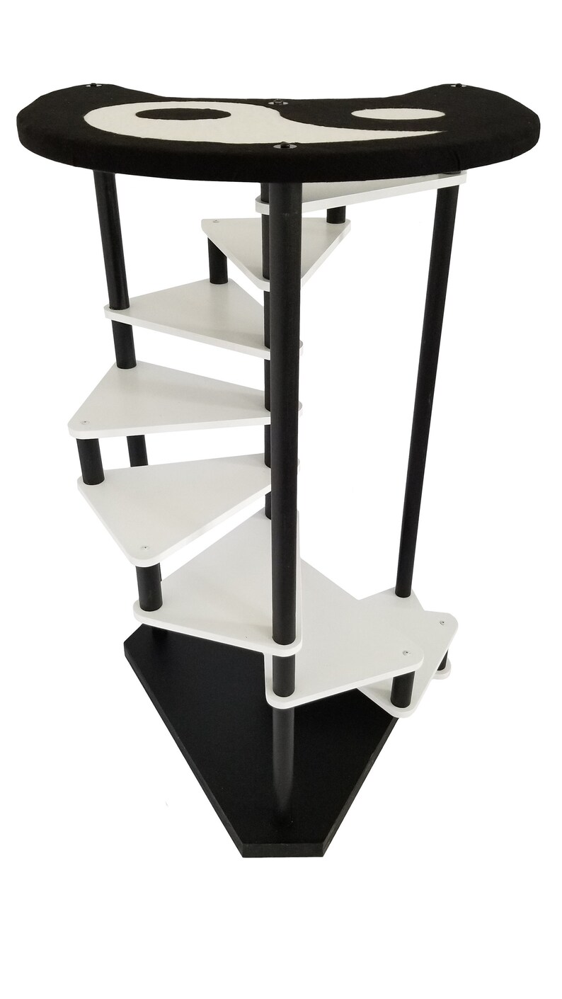 Cat Tree 9 Step Spiral Cat Ladder Cat Stairs with Cat Perch Etsy