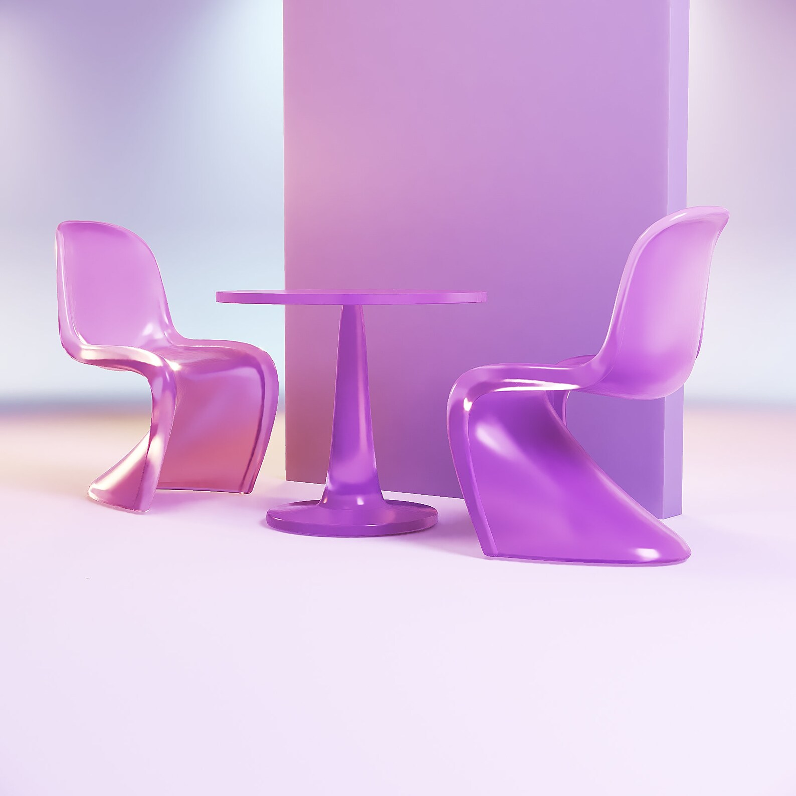 Barbie Ghost Chair and Table 3d Printed Stl Files Gabby Etsy