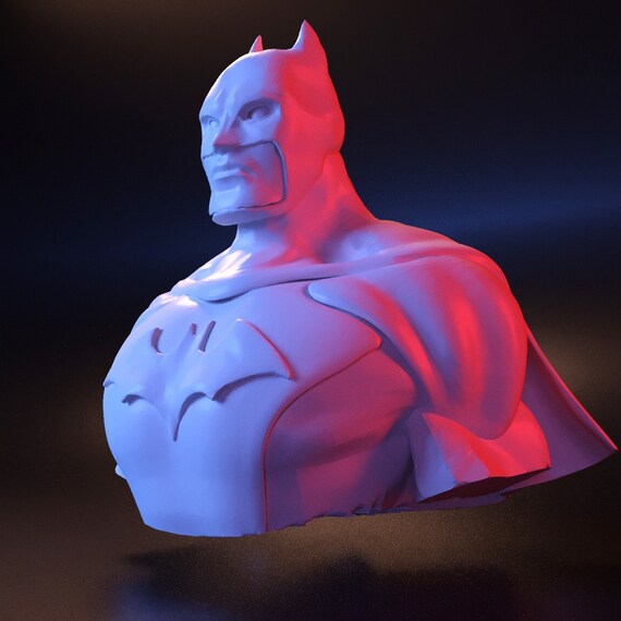 Superhero Bust Figure Digital 3d Files to Download 3d Model - Etsy