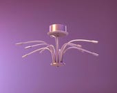 Miniature Ceiling Light Fixture STL, Dollhouse Interior Decor 3D Print Files Mini Lamp