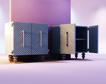 Miniatur Kommode STL, Puppenhaus Möbel 3D Druck Dateien, Mini Schubladenschrank Modell