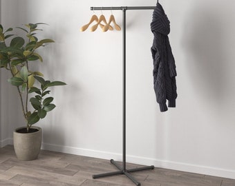 Standing Garment Rack, Clothing Rack, Clothes Rack, Industrial Pipe Clothing Rack, Clothes Rail