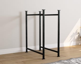 Heavy Duty Steel Table Legs: Detachable Modern Furniture Frame